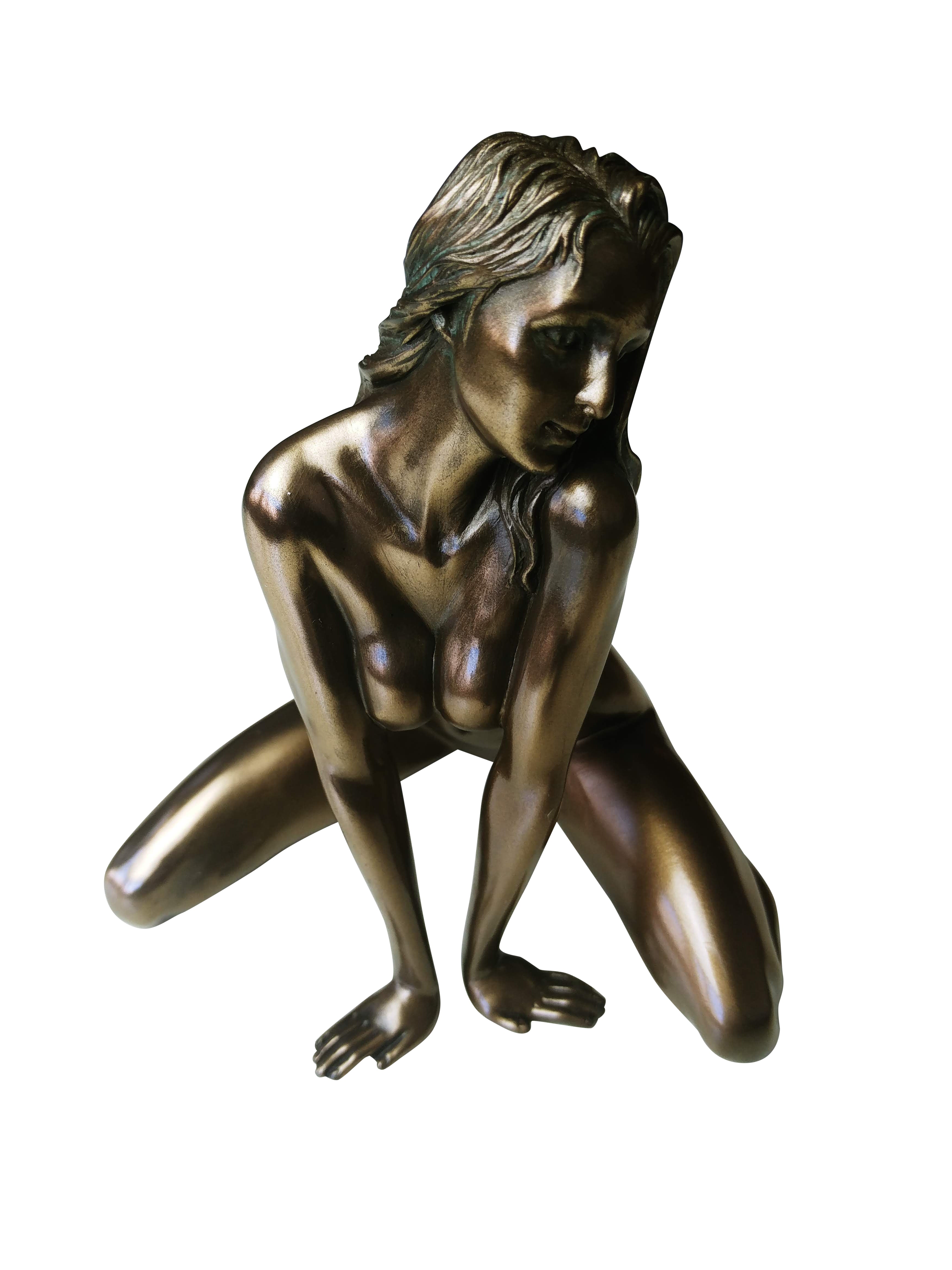 Nude Female (Bronze) -Sculpture Figurine