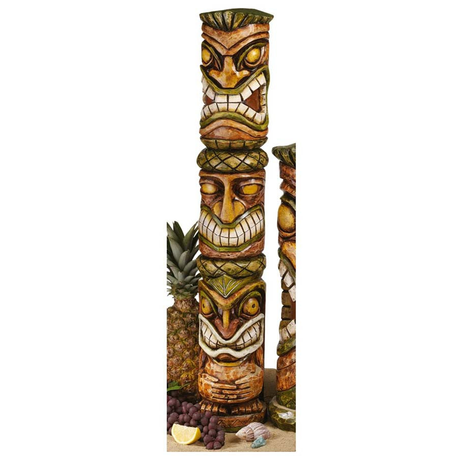 Design Toscano Beer Buddy Tiki Parrot Statue