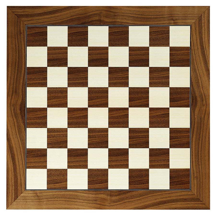 Decorative Chessboard with crocodile case in black