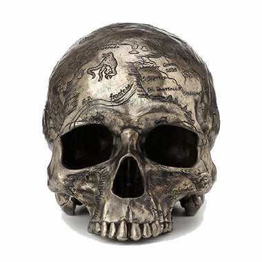 Craniumography Skull Map Myth & Legend. Sculpture