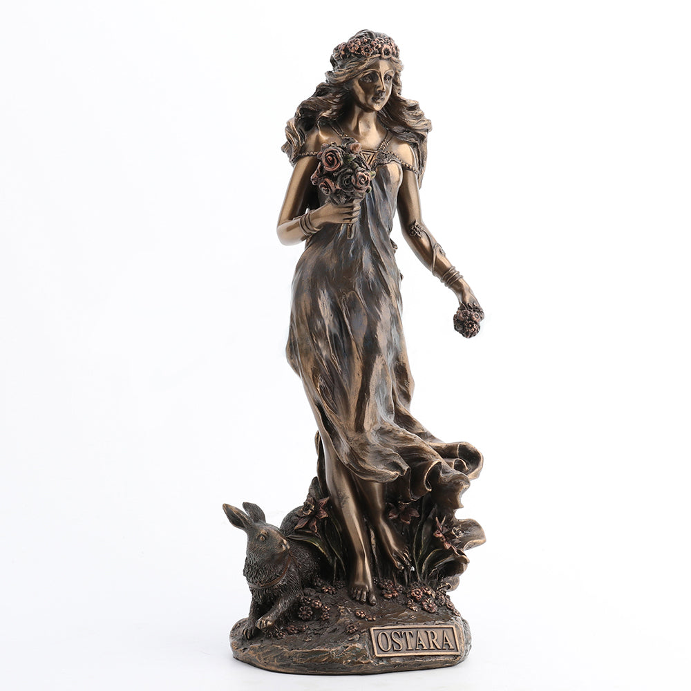 Ostara Germanic Goddess Of Easter Statue (Mbz+Color) | XoticBrands Home ...