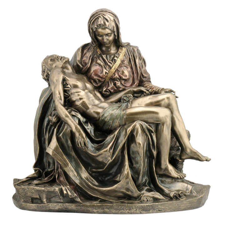 Pieta - Religious Sculpture - Cold Cast Bronze